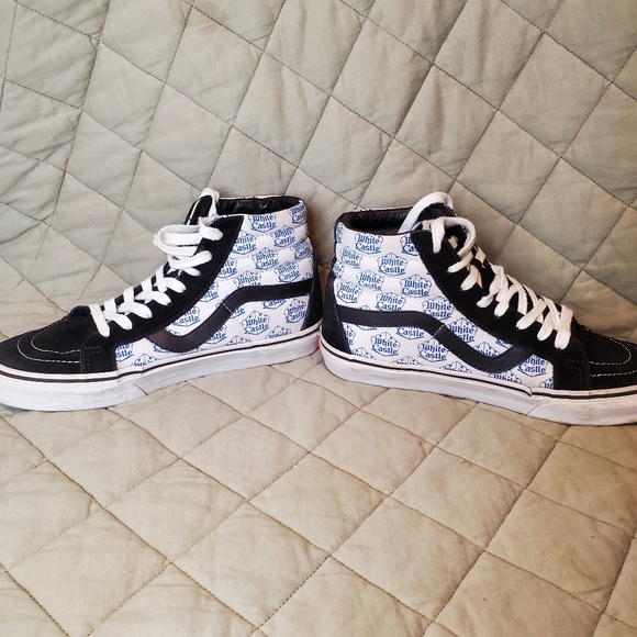 SUPREME X Vans X White Castle  sz 9 old school high tops - Picture 6 of 11